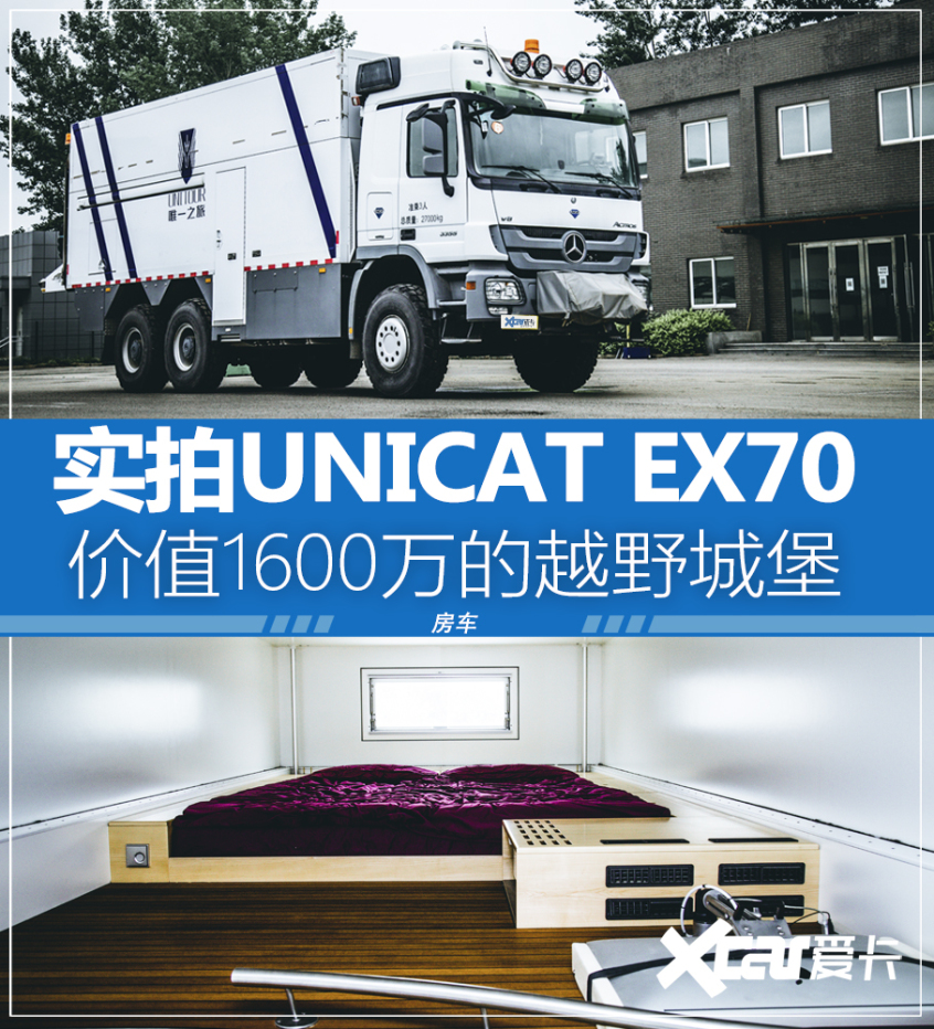 澳门威斯尼斯wns675入口实拍1600万的UNICAT EX70 6x6越野房(图1)